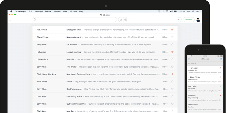 The email app that's simple, beautiful and blazing fast